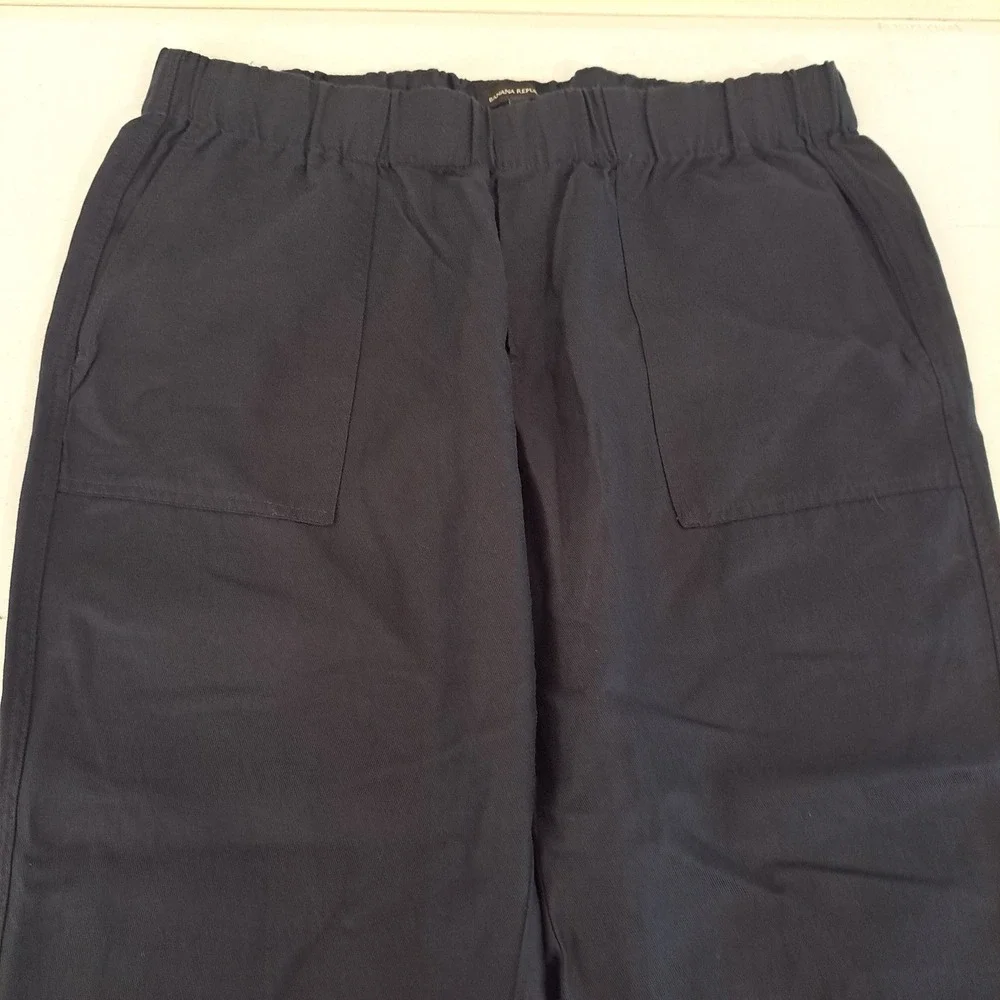 Banana Republic Womens Pants XL Black NWT Tapered Crop 1862-252